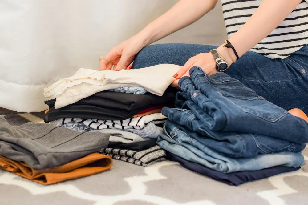 Folded textiles